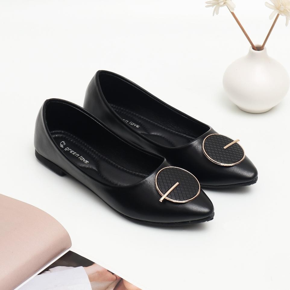 Green Love Sepatu Flatshoes Wanita Carlina
