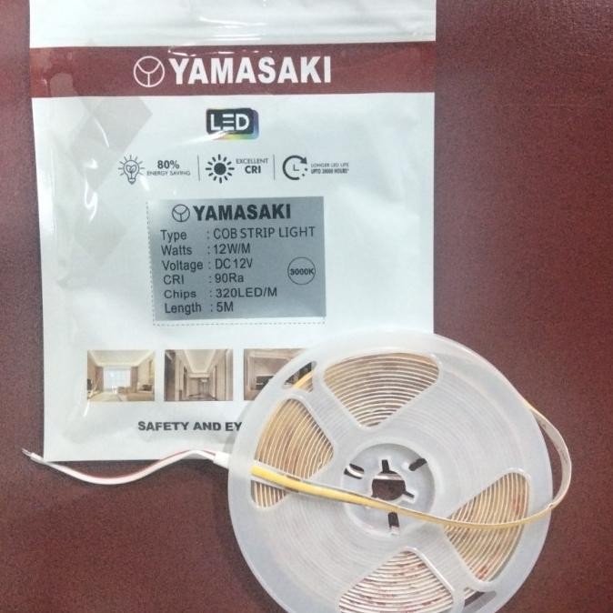 Sale Led Strip Cob Warm White 3000K Dc12Volt 5Mtr