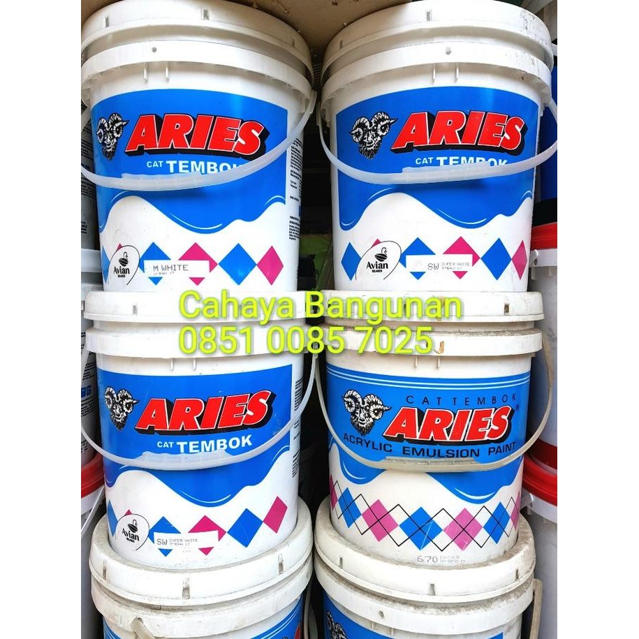 Avian Aries Avitex Cat Tembok Plafon Triplek Warna Pail Pel 20Kg Murah Murah Berkualitas