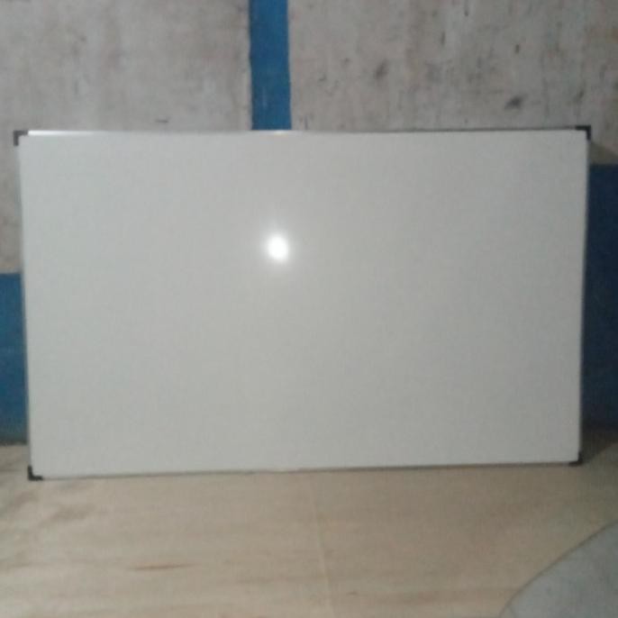 

TERMURAH - papan tulis whiteboard non magnet gantung ukuran 100x150