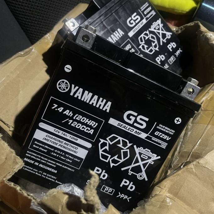 aki ytz8 gtz8v gtz original gs motor yamaha xmax cbr 250 vespa sprint 