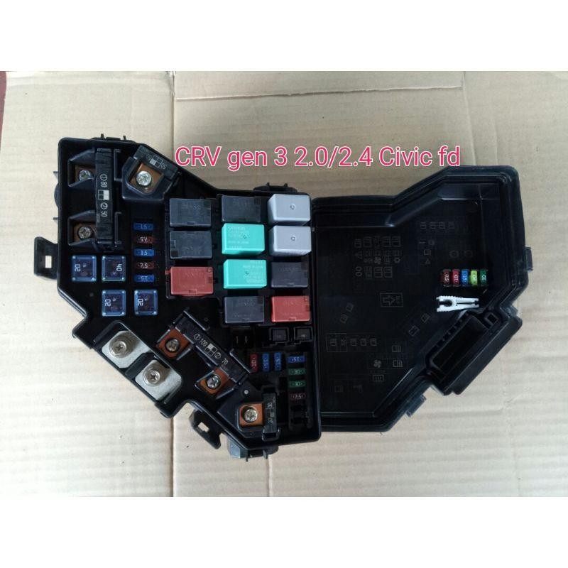 Terbaru Fuse Box Sekring Crv Gen 3 2000/2400Cc Original