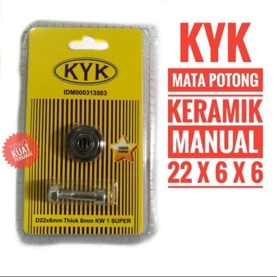 Mata Pisau Potong Granite Keramik Dorong KYK