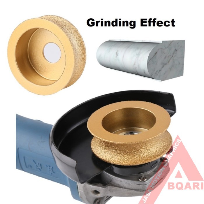 mata profil granit / mata gerinda bullnose / Diamond Grinding Wheel
