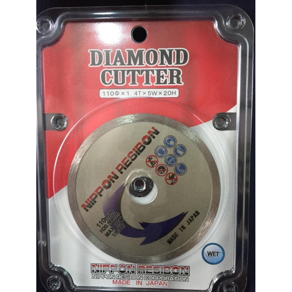 Diamond Wheel Wet 4" Nippon Resibon