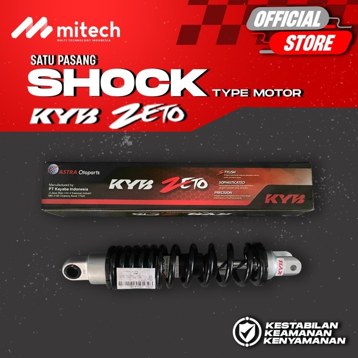 Shockbreaker Kayaba Zeto / KYB Belakang Yamaha Mio Xeon Fino ZT1040