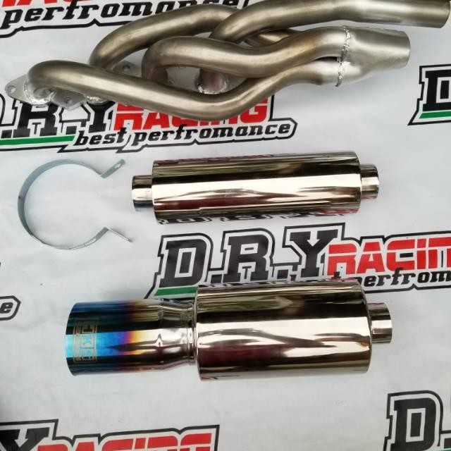 Knalpot Racing Mobil Full Set Hks Biru Agya - Ayla -Brio - Jazz - Mobilio - Civic - Futura Dll