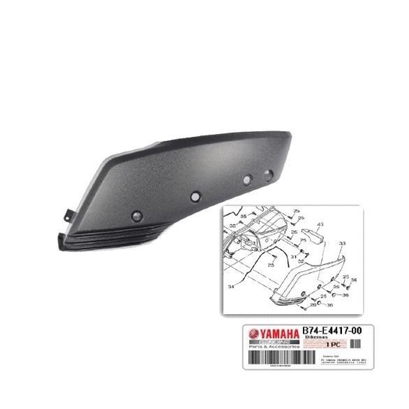 cover filter udara xmax (b74-e4417-00) !!