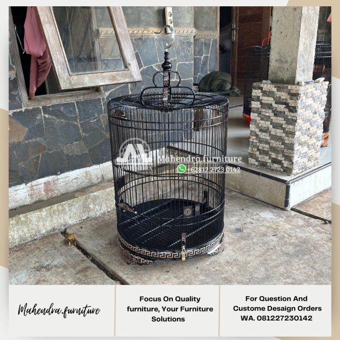 Sangkar Kandang Burung Murai Batu No 2 Jati Sangkar Kandang Burung Murai Decal Modern Minimalis
