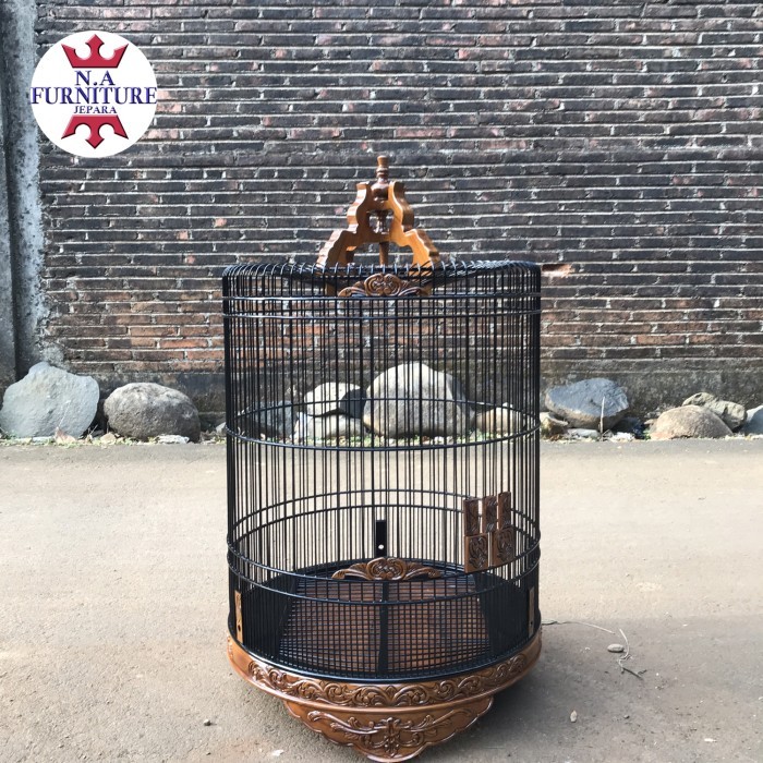 Sangkar murai kayu jati no2 ukiran jepara murah,sangkar murai bnr