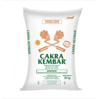 

tepung terigu cakra kembar 25kg