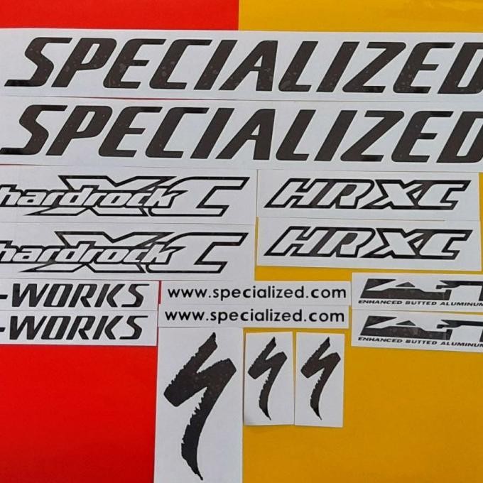 Terlaris Stiker Sepeda Specialized Hardrock