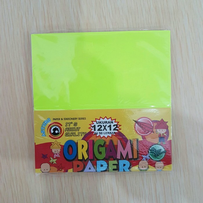 

TERBARU ORIGAMI PAPER ASTURO 12X12 ( ISI 50 LEMBAR ) PROMO!