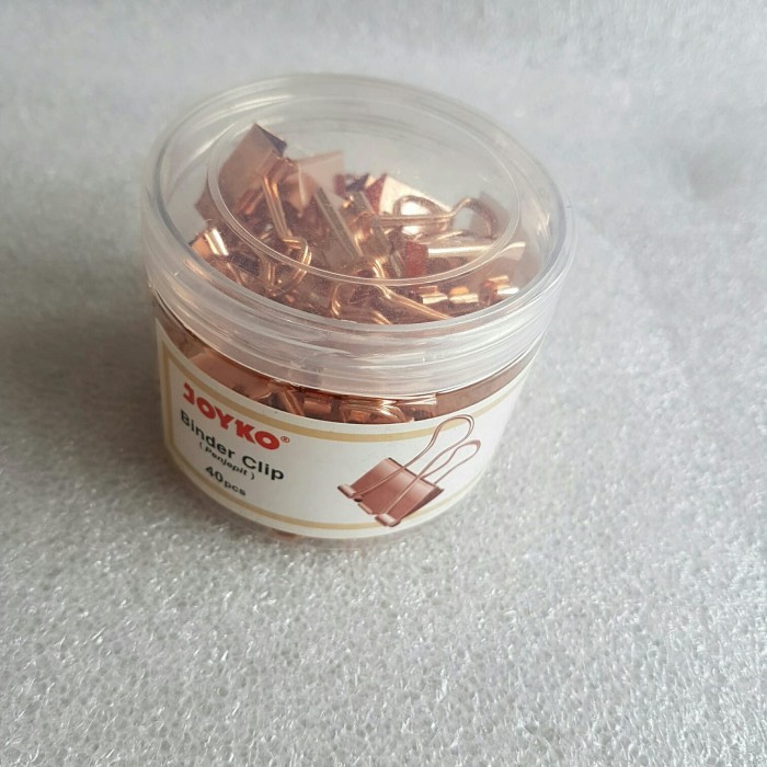 

TERBARU JOYKO BINDER CLIP ROSE GOLD 107RG HOT SALE!