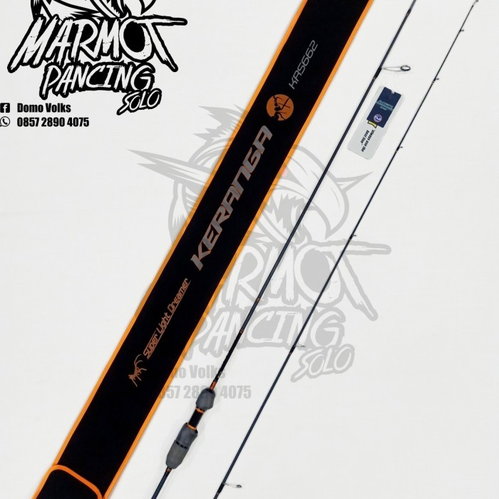 JORAN SPINNING UL RAPALA KERANGA KRS662 FUJI ALCONITE