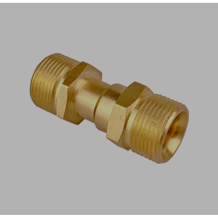 Nepel Sambungan Anti Lilit M22 X M22 - Adaptor Penyambung Selang Jet Cleaner