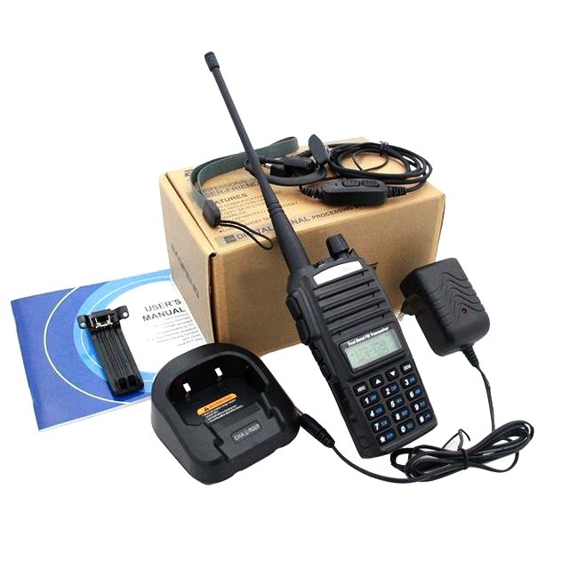 HT PXTON UV-82 Handy Talky UV82 Walkie Talkie Dual PTT Band UHF VHF