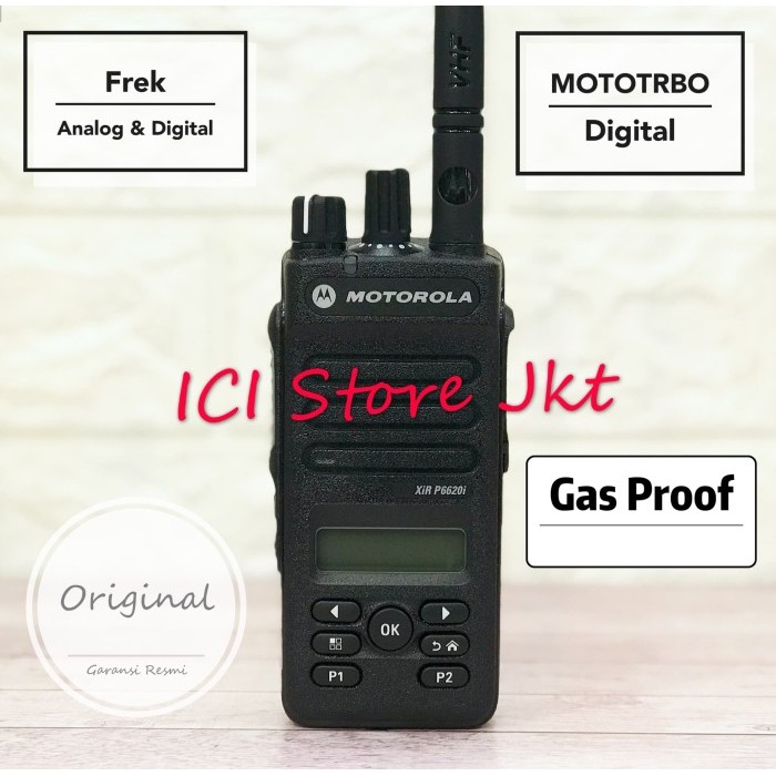 Ht Motorola XIR P6620i Tia (explosion proof)