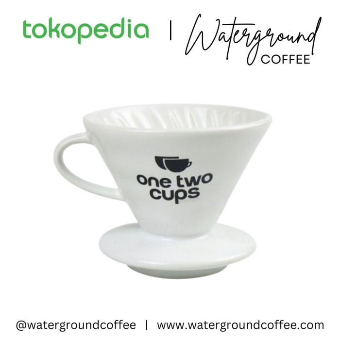 Aryazize Ceramic V60 Dripper White For V60 Manual Brew