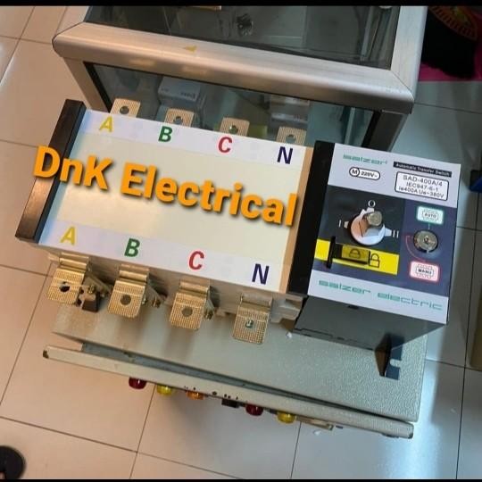 Automatic Cos/Cos Motorized Atys 4Pole 400A Merk Salzer