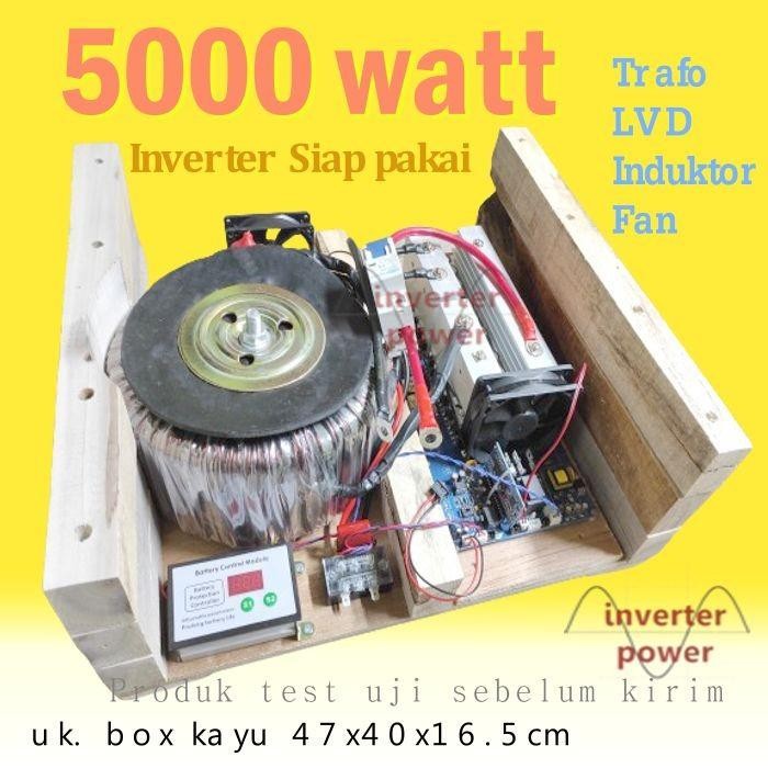 Inverter Lf Lengkap Trafo Toroid 48V 5Kw 5000W