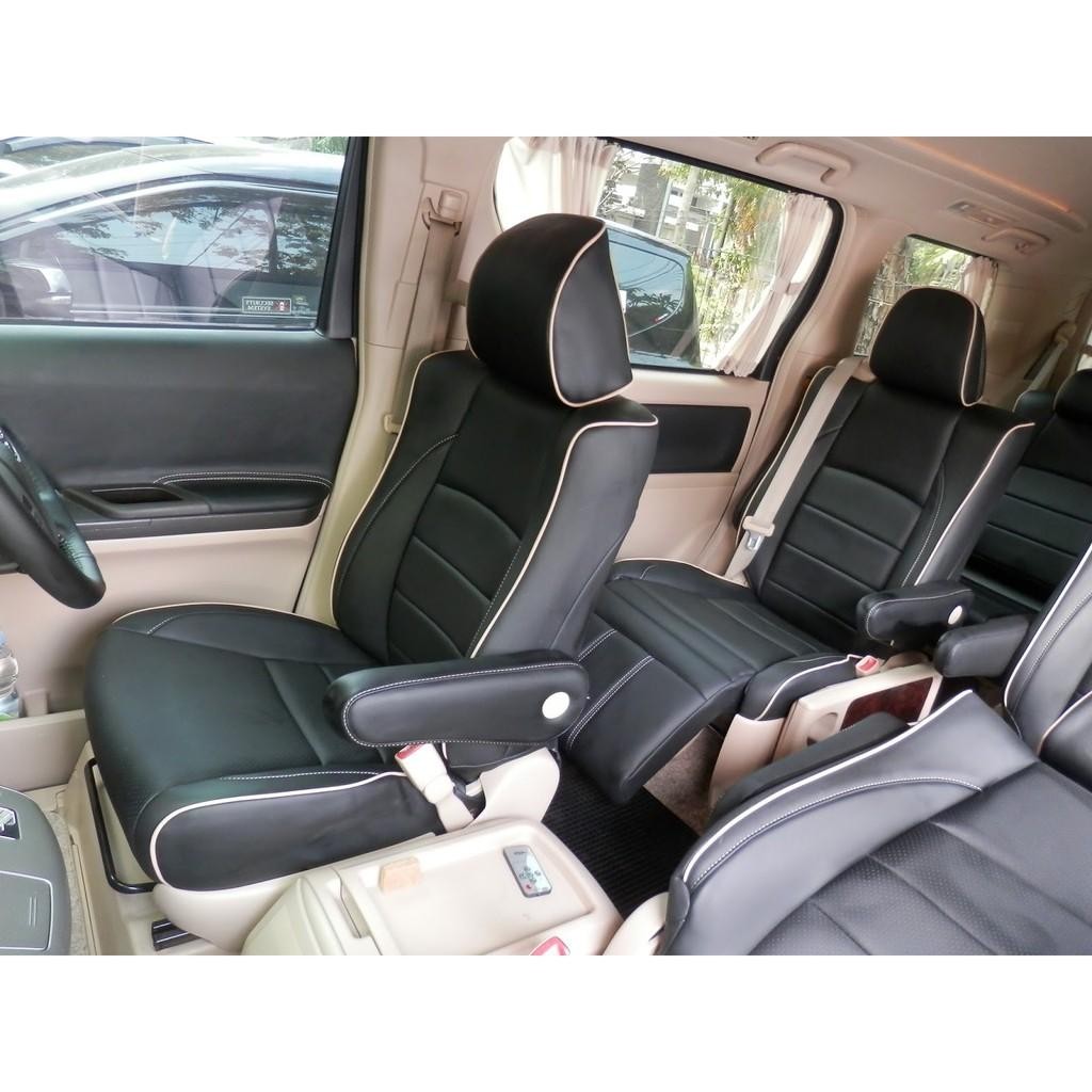 Jok Paten / Jok Permanen Toyota Alphard Bahan Mbtech