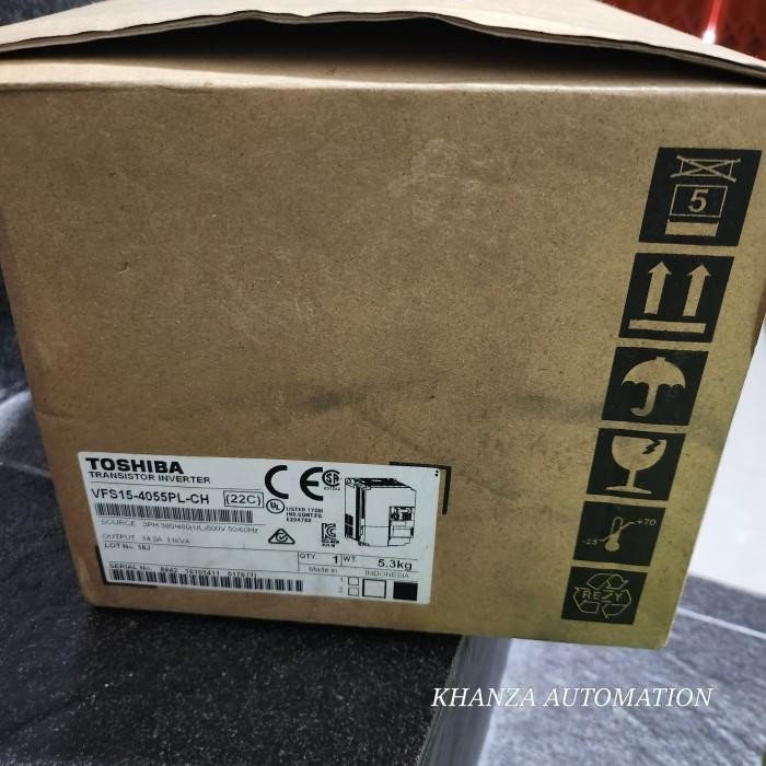Inverter Toshiba Vfs15-4055Pl-Ch 3Phase 5.5Kw / 7.5Hp 380V