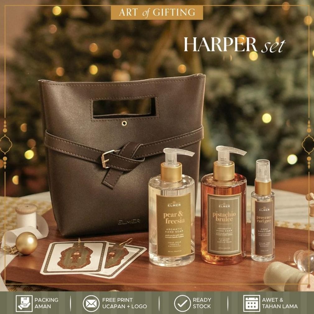 

nos haer christmas set | hampers natal elmer