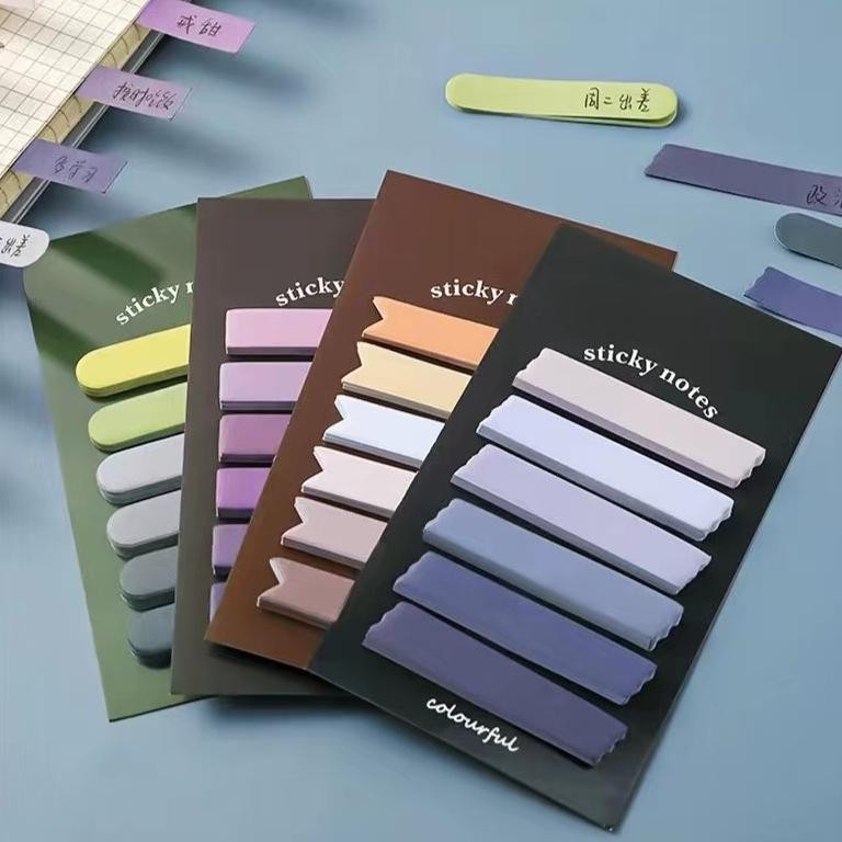 

Colourful Sticky Notes Gradient Memo Pad Motif Panah Untuk Penanda Halaman