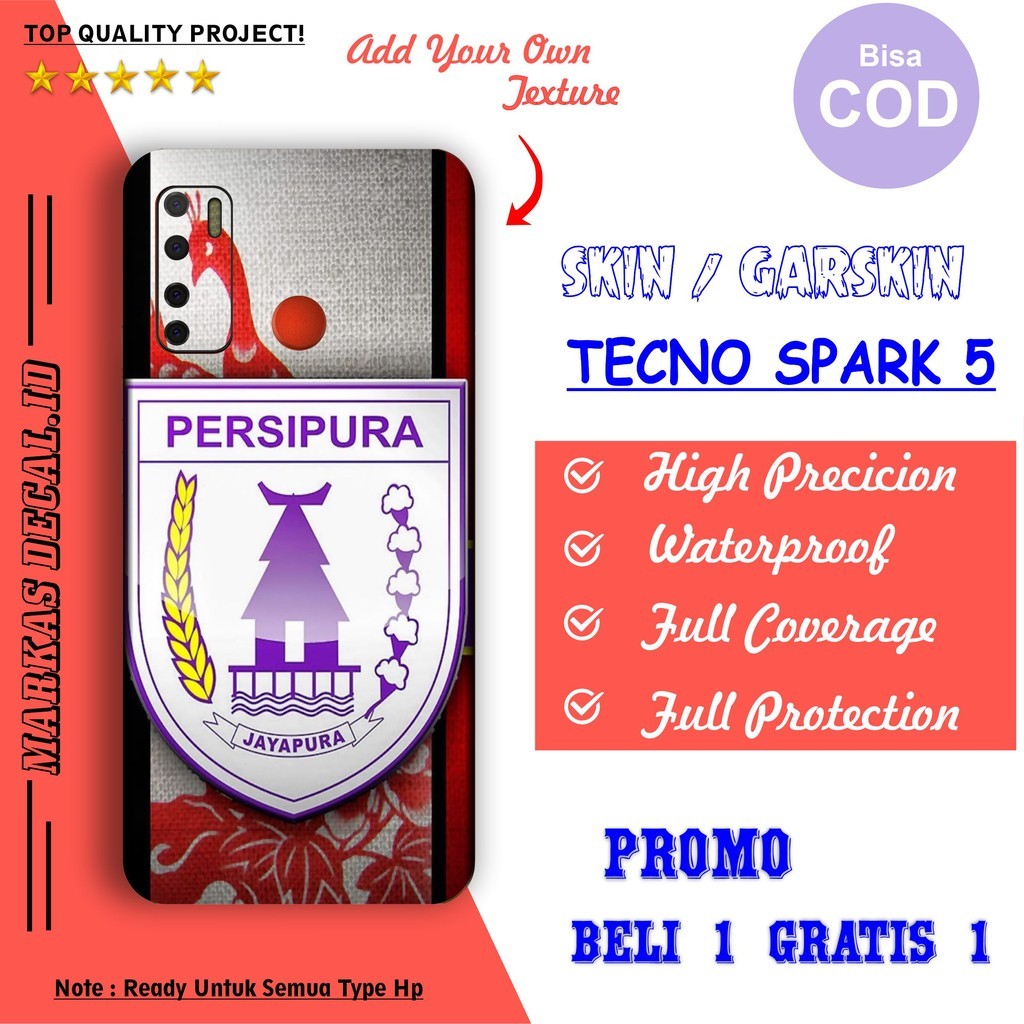 

*Fullbody* Tecno Spark Go 2023 Garskin Case/Stiker Premium Custom COD