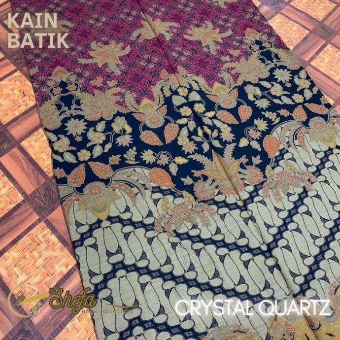 TERSEDIA KAIN BATIK BAHAN PARIS JATUH TYPE CRYSTAL QUARTZ KUALITAS PREMIUM