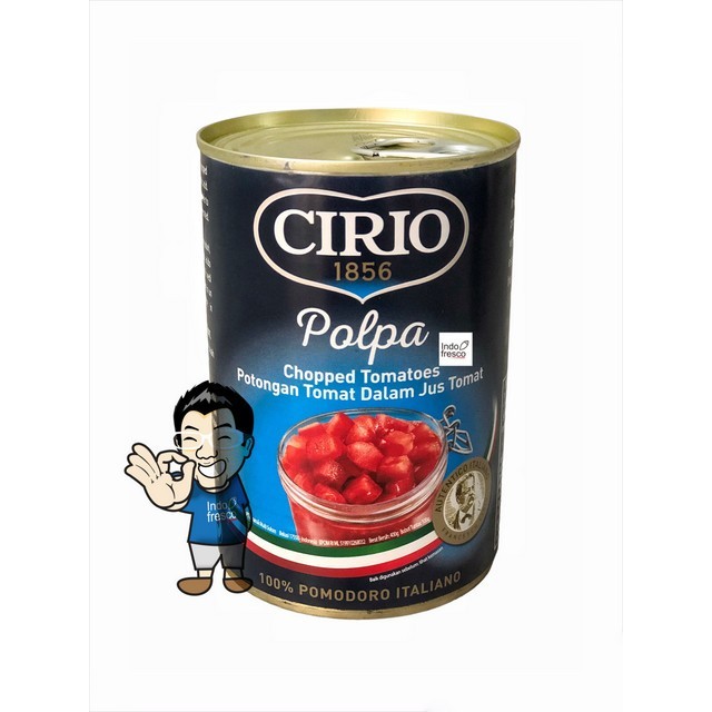 

Ina - Cirio Polpa Chopped Tomatoes- Tomat Potong 400 G