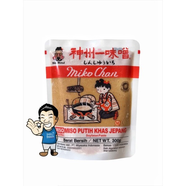 

Ina - Shinshuichi Mikochan Shiro Miso Paste- Pasta Miso- Tauco Jepang 300G