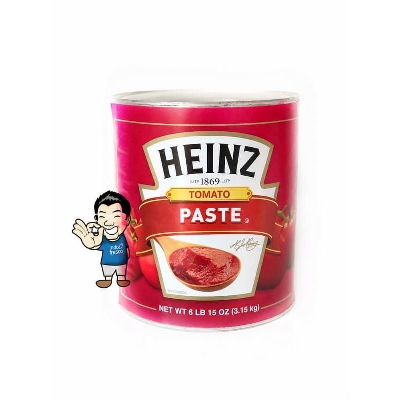 

Ina - Heinz Tomato Paste- Pasta Tomat Dalam Kaleng 3.15Kg