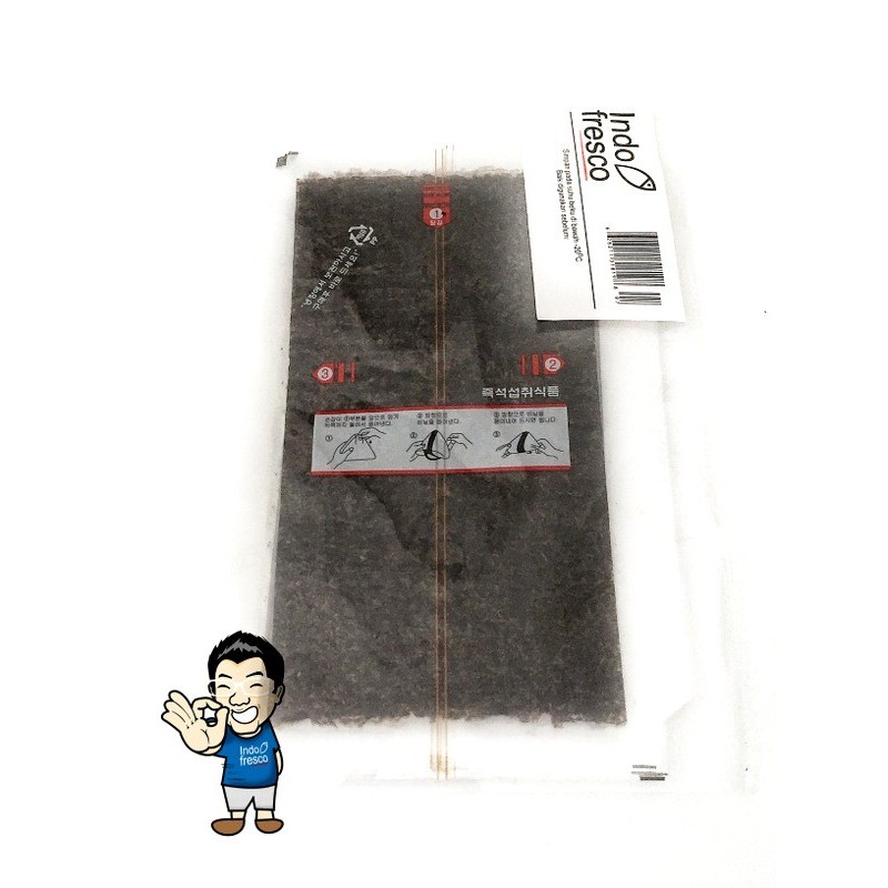

Ina - Manjun Triangle Onigiri Wrapper Nori/ Rumput Laut/ Seaweed- 10 Lembar