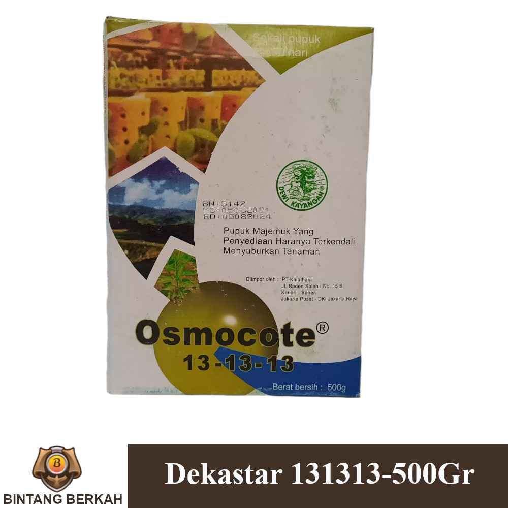 Dekastar Osmocote 131313 500 Gram Seimbang Pertanian