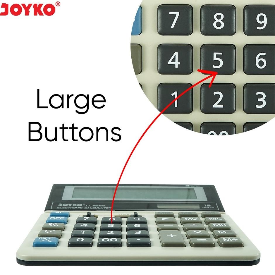

Calculator Kalkulator Joyko Cc-868 12 Digits