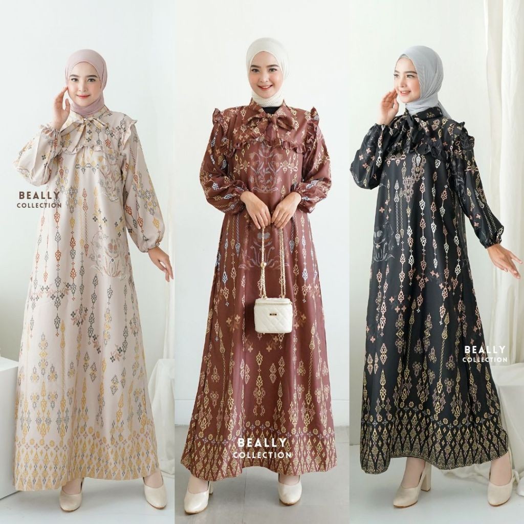 Games Casual Perempuan Dewasa Outfit Lebaran Jubbah Syari Terbaru Korean Style Elegan Baju Remaja Im