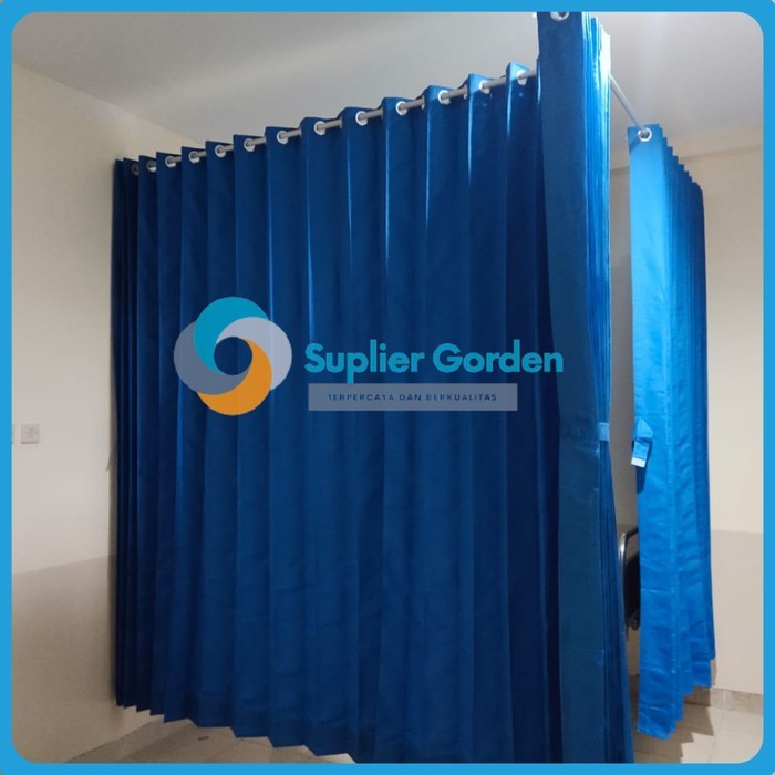 Hordeng penyekat ruangan - gorden rumah sakit terakreditasi