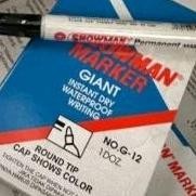 

Spidol Permanent G 12 Snowman Wrn Hitam 1Kotak 12Pcs