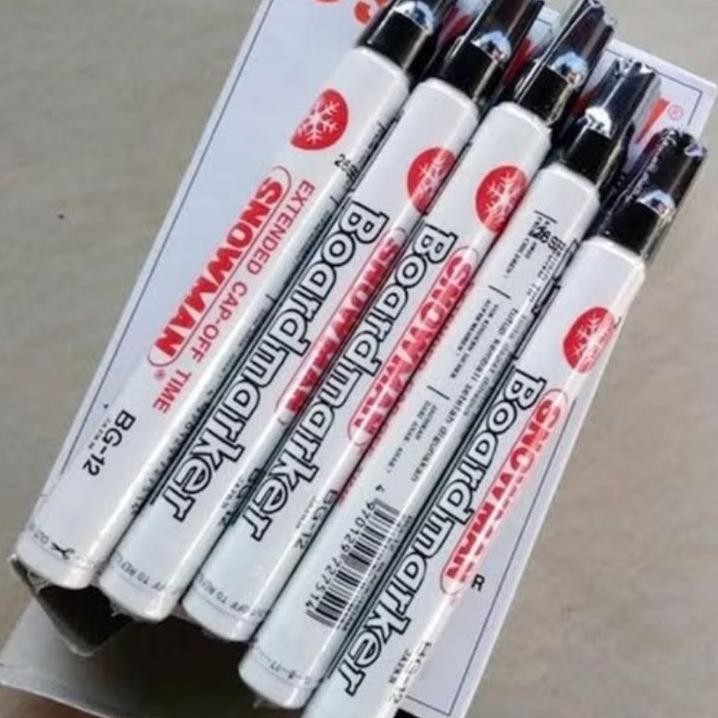 

Spidol Snowman White Board Papantulis Bisa Dihapus Hitam