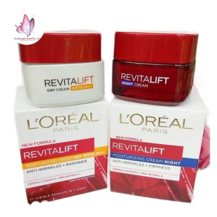 L'OREAL LOREAL Revitalift Moisturizing Cream Day SPF 35 & Cream Night