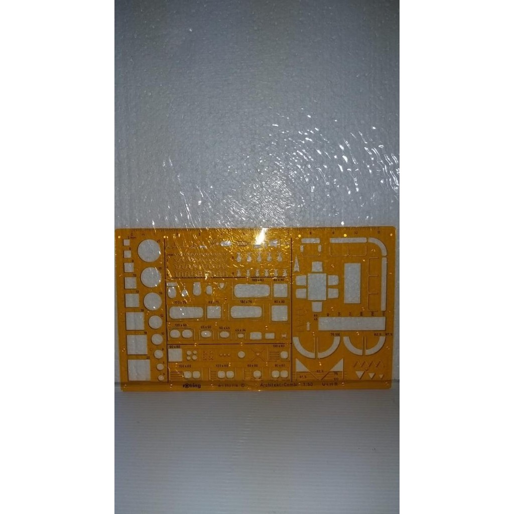 

Penggaris Rotring Mal Arsitek 1:50 (Art. 853 778) TPA