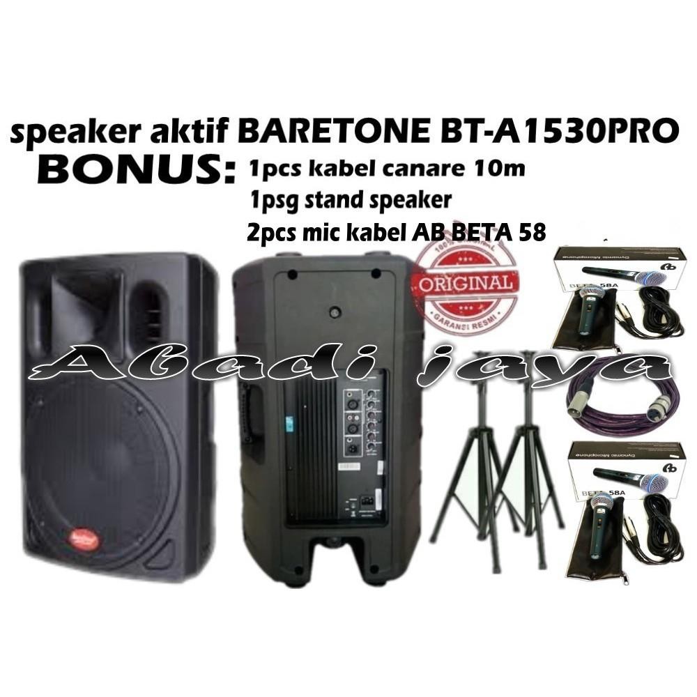 Profesional Speaker Aktif Baretone 15Inch 1Psg Pro Bt A1530 Bta1530Pro Bta 1530Pro