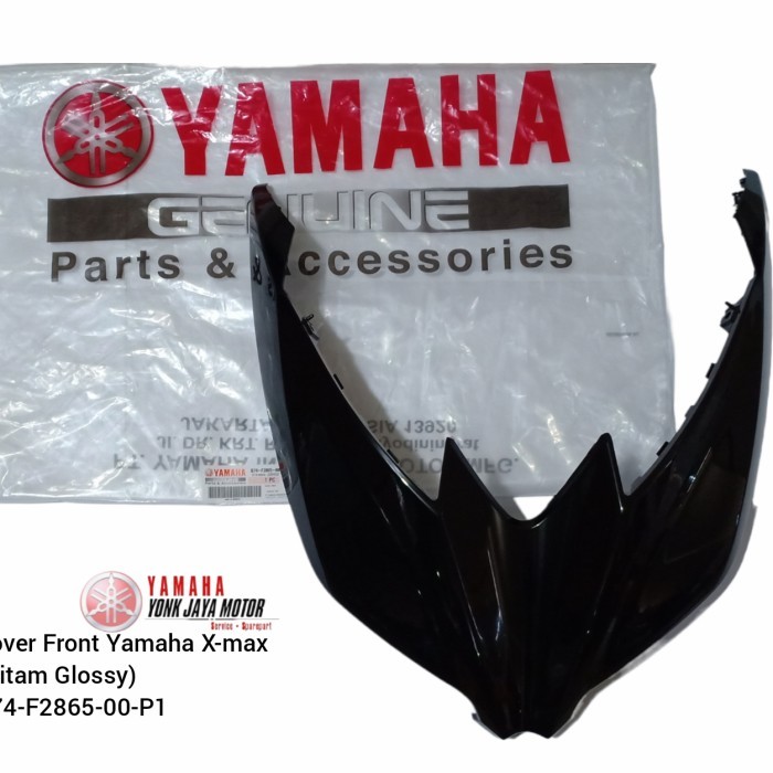 Cover Front Tameng Depan Yamaha X-Max Hitam Glossy B74-F2865-00-P1