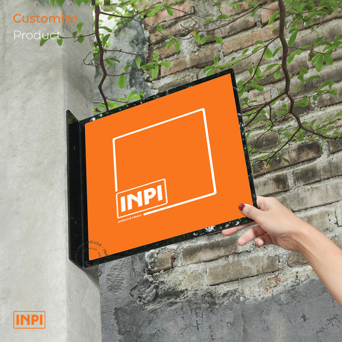 

INPI - Custom Akrilik Berwarna Pop Up Persegi/Custom Design Sendiri
