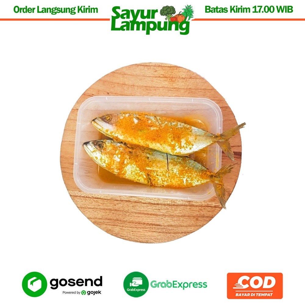 

Ikan Kembung Bumbu Kuning 1 Kg - Sayur Lampung