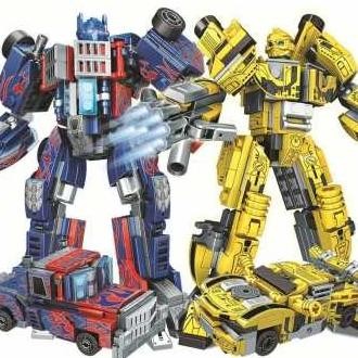 Sale Mainan Robot Transformers LW Autobot 2 in 1 Car Lego
