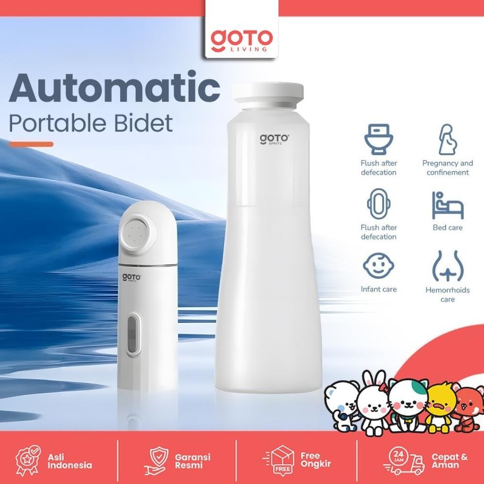 Spritz Bidet Semprotan Cebok Otomatis Toilet Portable Travel
