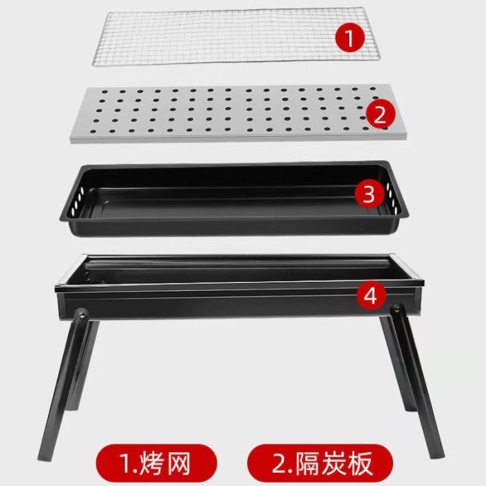 Portable BBQ Grill Tempat Bakar Portabel